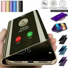 Slim Luxury Flip Clear View Case