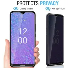 2 Privacy Tempered Glass Protectors for Nokia 6.2 – Scratch Resistant, Anti-Spy Design