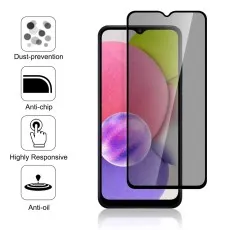 Privacy Glass for Oppo A7x – 2-Pack Anti-Spy 9H Tempered Screen Shields with Full HD Clarity