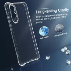 Samsung Galaxy S25 Edge Clear Bumper Case – Shockproof TPU Cover UK