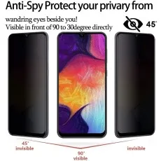 2-Pack Tempered Privacy Glass for Vivo Z3 – Anti-Spy, Smudge-Resistant, Full Fit Design