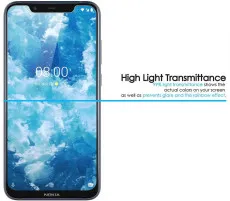 Shatterproof for Nokia 5.4 Screen Protector, [Full Coverage] Military Grade Protection & Zero Bubble Clear Tempered Glass Case Friendly Film with Phone Stand 6.39 inches- (2 Pack)