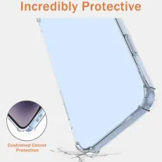 Samsung S25 Edge King Kong Clear Case | Shockproof Transparent Bumper Cover UK