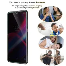Premium Privacy Screen for HTC Wildfire E Plus – 9H Glass, Case-Compatible, Anti-Glare