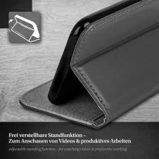 Samsung Galaxy S2 (2011) Leather Wallet Case - Flip Stand Book Cover