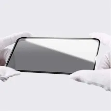 The front view of the Infinix Note 12i (2022) held horizontally, highlighting the aspect ratio of the screen.