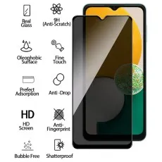 Crystal Clear Privacy Tempered Glass for Motorola Moto E7 – 2-Pack, Smooth Touch & HD View