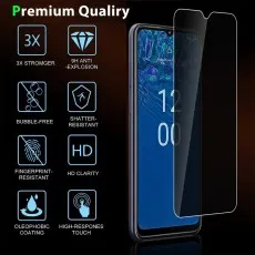 Premium Privacy Screen for Nokia C21 Plus – 2-Pack 9H Tempered Glass