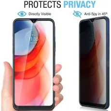 Privacy Screen Protector for Moto E7 Power (2-Pack) – 9H Glass, Anti-Spy, UK Stock Fast Dispatch