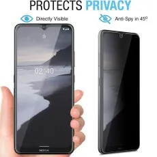 Twin Pack Privacy Tempered Glass for Nokia G21 – Anti-Spy, Ultra-Clear & Shatterproof