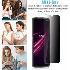 Tempered Glass Privacy Covers for Motorola Moto G30 Twin Pack – Anti-Spy Coating, Shatterproof, and Ultra-Clear Display Guard