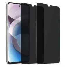 Privacy for your Motorola Moto G20 a set of two screen protectors with a narrow viewing angle.