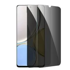 2pack privacy tempered glass screen protector for Motorola Moto G50.