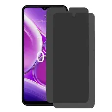 Nokia G42 smartphone with two privacy screen protectors