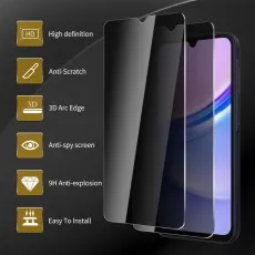 Twin Pack Privacy Glass for Motorola One Fusion+ – 9H Toughened, Anti-Peep Screen Protection