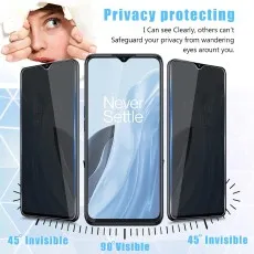 OnePlus Nord N20 SE Privacy Glass (2-Pack) – Easy Install, Anti-Spy, Anti-Glare Protection