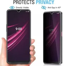 2-Pack Tempered Privacy Glass for OnePlus Nord N300 – Anti-Glare, Touch Sensitive