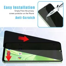 Oppo A9X Privacy Screen Protector 2-Pack – 9H Tempered Glass, Anti-Spy, Smooth Installation