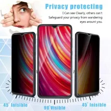 Oppo A15 Anti-Peep Privacy Screen Protector 2-Pack – Scratch Resistant, Bubble-Free
