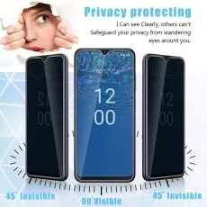 Anti-Spy Privacy Tempered Glass for Realme V23 – 2 Pack Screen Protection UK