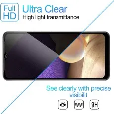 Full Coverage Oppo A77 4G Privacy Screen Protector – Anti-Spy, 9H Shatterproof Tempered Glass