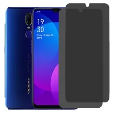 Oppo F11 Phone with two privacy screen protectors