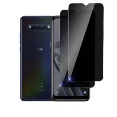 2 Pack Privacy Tempered Glass Screen Protector For TCL 10 SE.