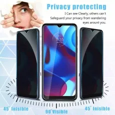 Anti-Spy Privacy Tempered Glass for TCL 10 SE – 2 Pack Screen Protection UK