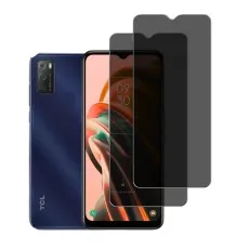 Privacy Tempered Glass Screen Protector For TCL 20E.