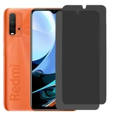 Xiaomi Redmi 9 Power smartphone with two privacy screen protectors