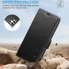 For Samsung Galaxy S23, S23 Plus & S23 Ultra Leather Wallet Case – Magnetic Flip Cover with Card Holder, Premium Protection & Free UK Shipping