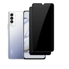 2 Pack Privacy Tempered Glass Screen Proctecor For Huawei nova 8 SE Youth.