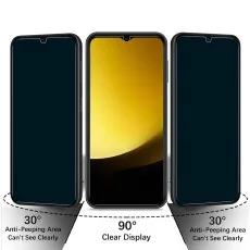 Anti-spy screen protector forHuawei nova 12 maintaining private screen usage in public spaces