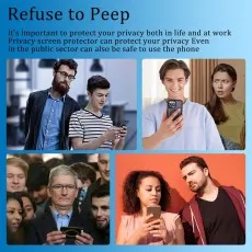 Double Pack Privacy Tempered Glass for Motorola Edge 20 – Anti-Scratch, No Bubbles