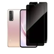 2 Pack Privacy Tempered Glass Screen Protector For Huawei P smart 2021.