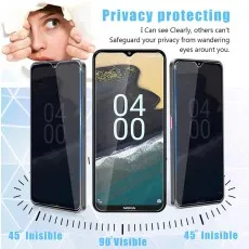 Crystal Clear Privacy Tempered Glass for Huawei P Smart 2021 – 2-Pack, Smooth Touch & HD View