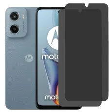 Motorola Edge E15 smartphone with two privacy screen protectors