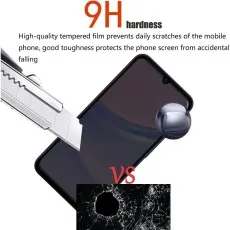 9H hardness scratch-proof Huawei Y7a screen.
