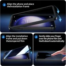 Xiaomi Redmi Note 12 Pro 4G Privacy Glass 2-Pack – Anti-Spy Shield, HD Tempered Screen Protector, Smudge-Free