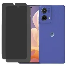 Motorola S50 Neo smartphone with two privacy screen protectors