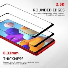 Premium UK Stock 9D Screen Protector for LG K52 , 9D Tempered Glass, Scratch-Resistant, Case Friendly