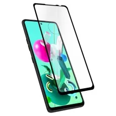 Waterproof & Dustproof 9D Tempered Glass Screen Protector for LG Q61  Case Friendly, UK Version