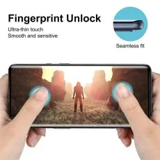 OnePlus Nord 2 5G tempered glass with seamless fingerprint unlock