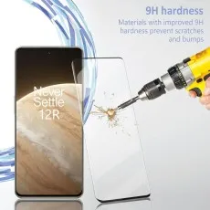 Extreme durability test of tempered glass for OnePlus Nord 2T.