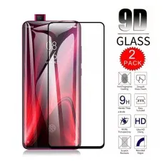 Xiaomi Mi 9T Tempered Glass 9D – (2-Pack) Shockproof & Case Friendly