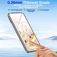 Highly sensitive Huawei Mate 50E 9D screen protector.