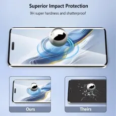Shatterproof 2-Pack 9D Tempered Glass for Honor X50i+ – Full Coverage & Ultra Clear