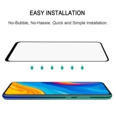 Full Cover 9D Tempered Glass Screen Protector for Huawei Y9a – Edge to Edge Protection