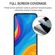 Full Cover 9D Tempered Glass Screen Protector for Huawei Y9a – Edge to Edge Protection