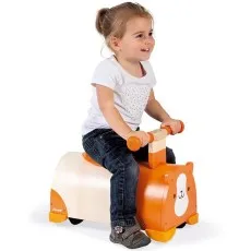 Janod Hamster Ride-On Child Toy with Handle and Storage Compartment